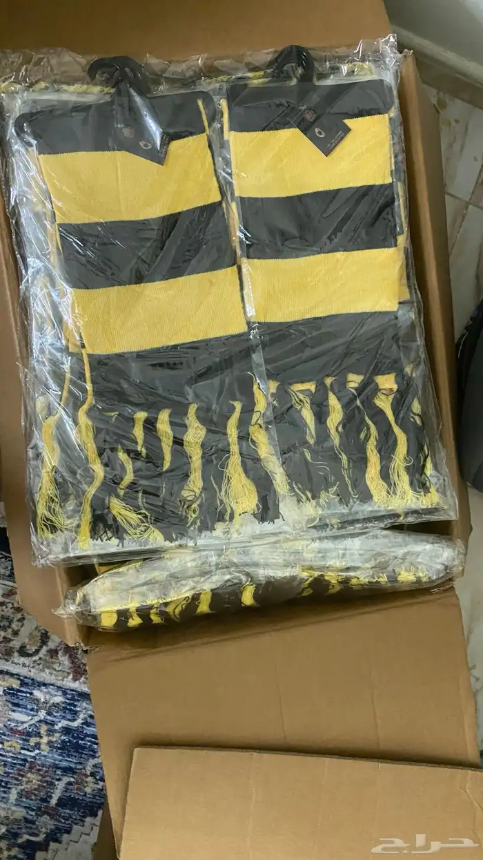 شعار نادي الاتحاد -شالات - شال الاتحاد - تشجيع 0