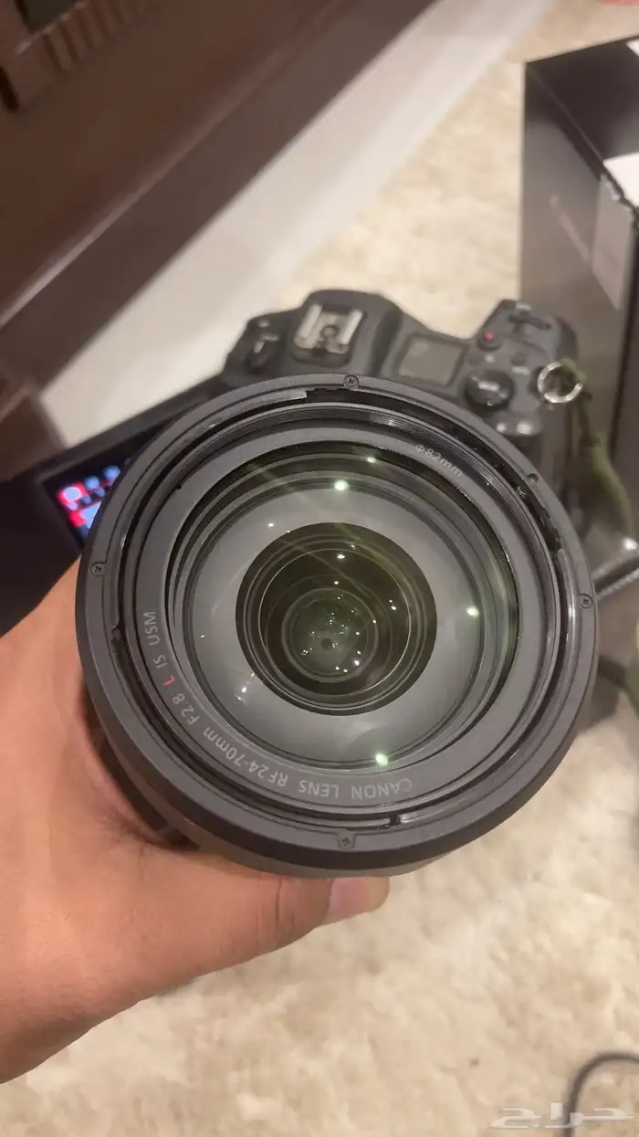 canon R5 و عدسه RF24-70mm 7