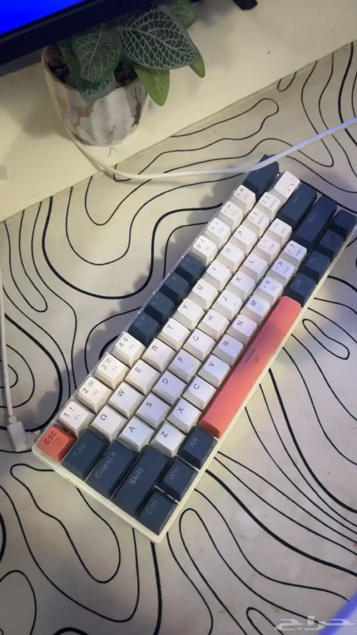 كيبورد قيمنق السويتش احمر والصوت فخم   ماوس باد كبير 1