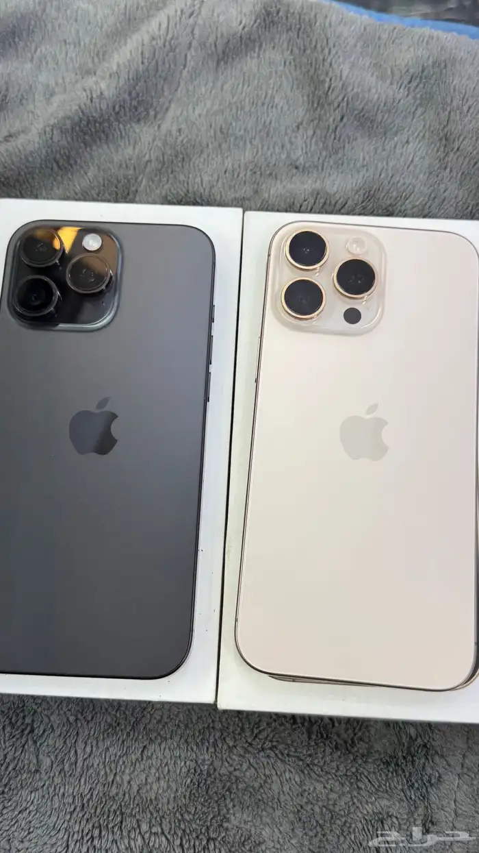 ايفون 16 برو ماكس 512 لون أسود وصحراوي 0