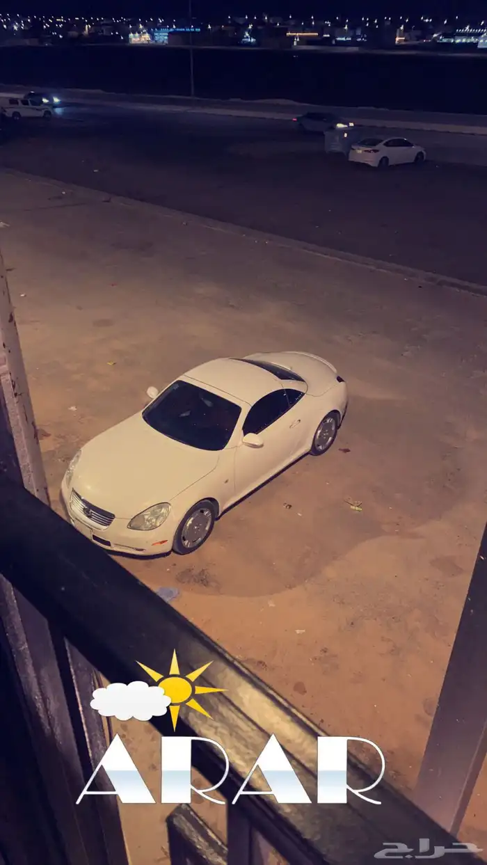 لكزس Sc430 كوبية كشف 2005 لون ابيض داخلية جملي نظيفه 32