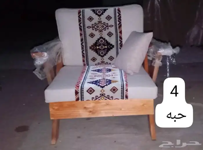 جلسات خارجية - كراسي حديد - كراسي خشب 14