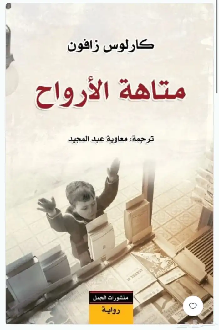 كتاب متاهة الأرواح 0