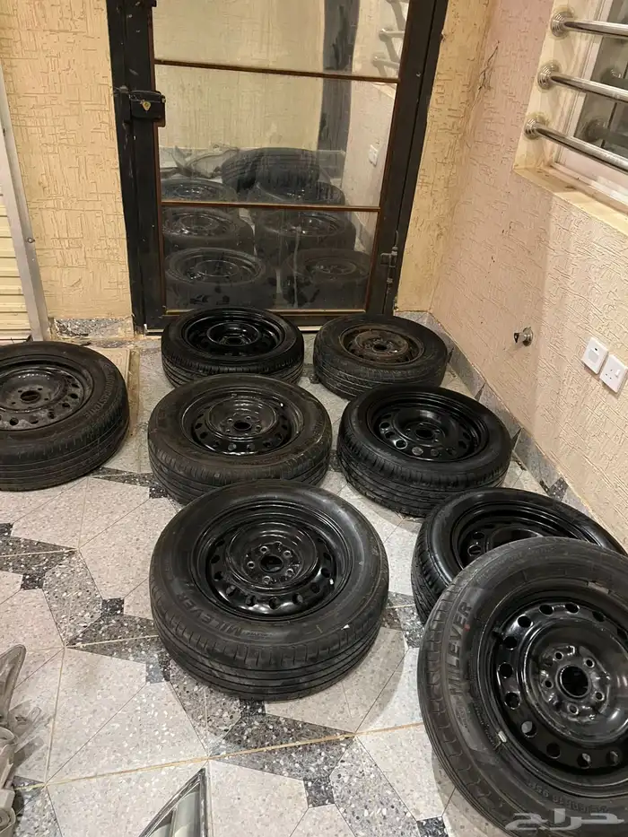 جنوط وكفرات شبه الجديد 0