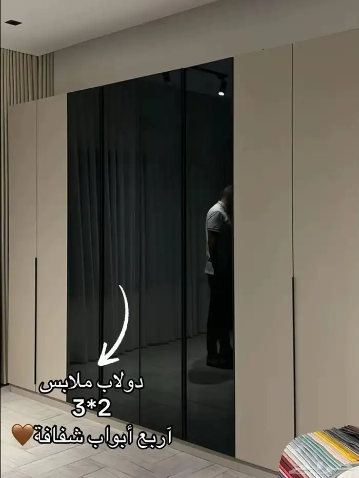 غرفة النوم دواليب ملابس خزائن ديكورات تفصيل عل حسب الطلب 6