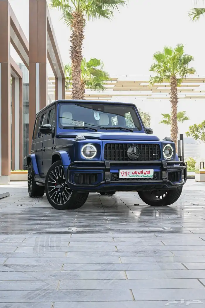 تاجير سيارات جي كلاس 2025 جميع الاللوان 7