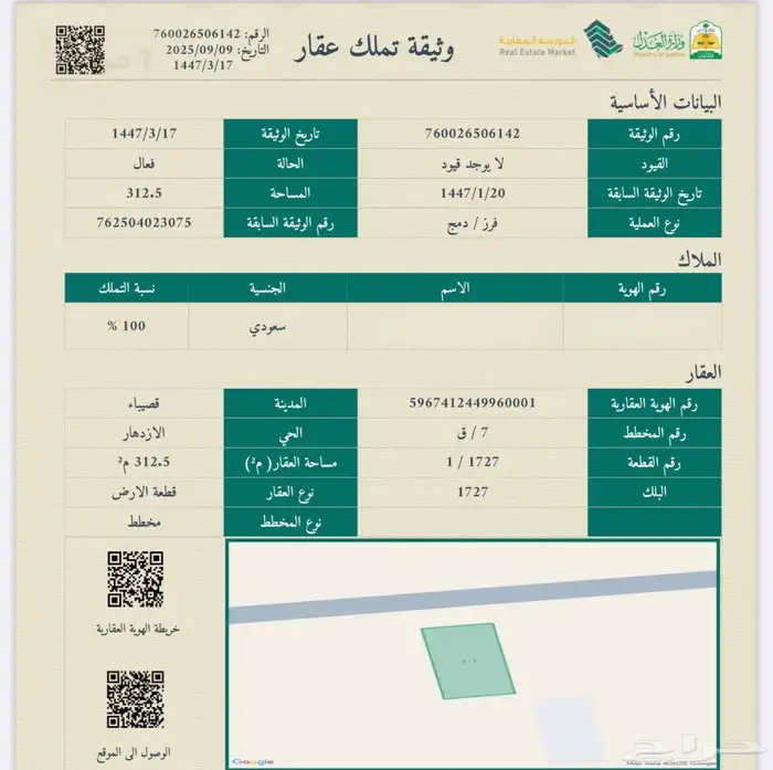 فرصه ارض بقصيباء القصيم فقط 34ب باقل سعر 0