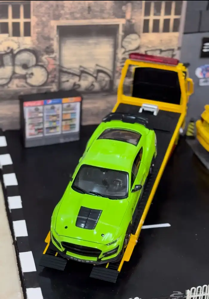 مجسمات موستنج حجم 1 24 جديد بالكرتون 170 ريال 1