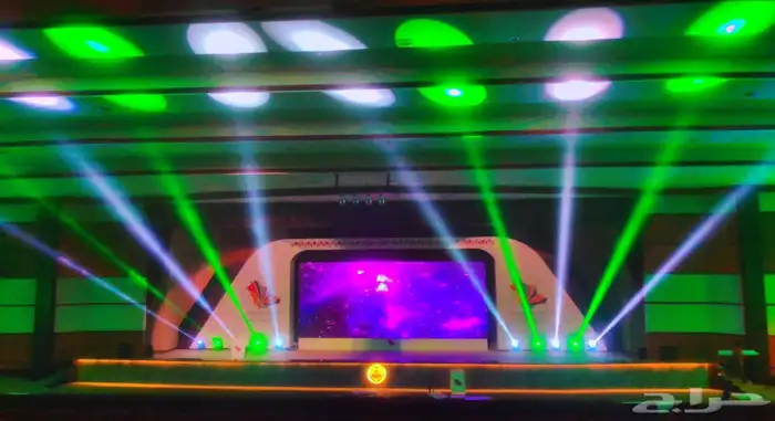 تاجير وتنظيم المعارض والمؤتمرات شاشات اضاءات اليوم الوطني 5