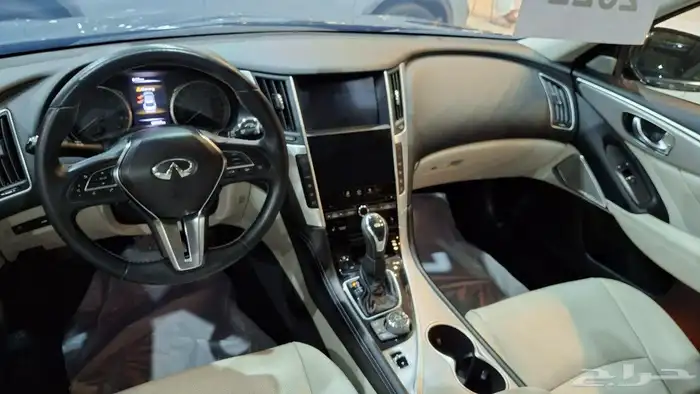 انفنتي Q50 2022 مستعمله مفحوصه مضمونه مصينه 4