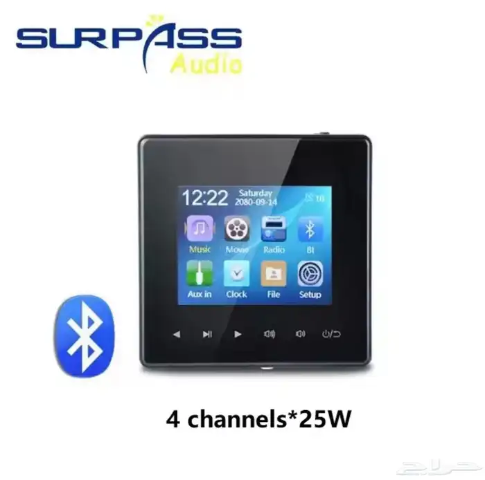 للبيع سماعات سقف ومضخم جودة ممتازة 1