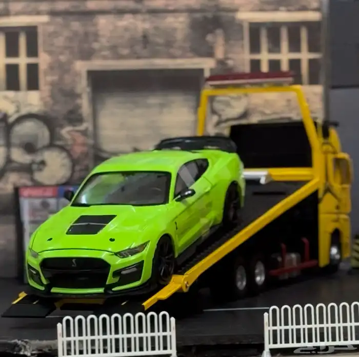 مجسمات موستنج حجم 1 24 جديد بالكرتون 170 ريال 2