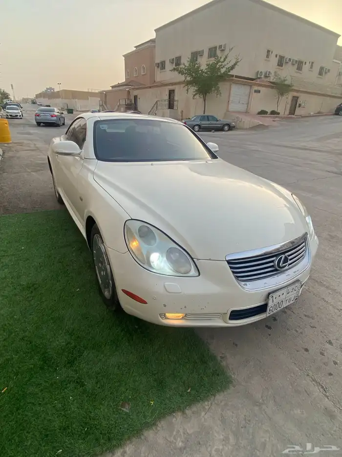لكزس Sc430 كوبية كشف 2005 لون ابيض داخلية جملي نظيفه 25