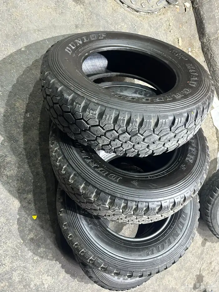 كفرات دنلوب ابو لبنه وكاله مقاس 245 75 17 4