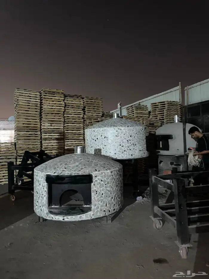 افران نابولي ايطالي متحرك افران مطاعم بيتزا 2