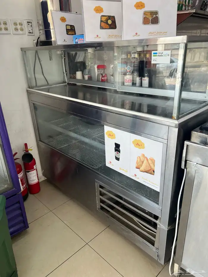 ثلاجة تبريد كاونتر مع سخان 0