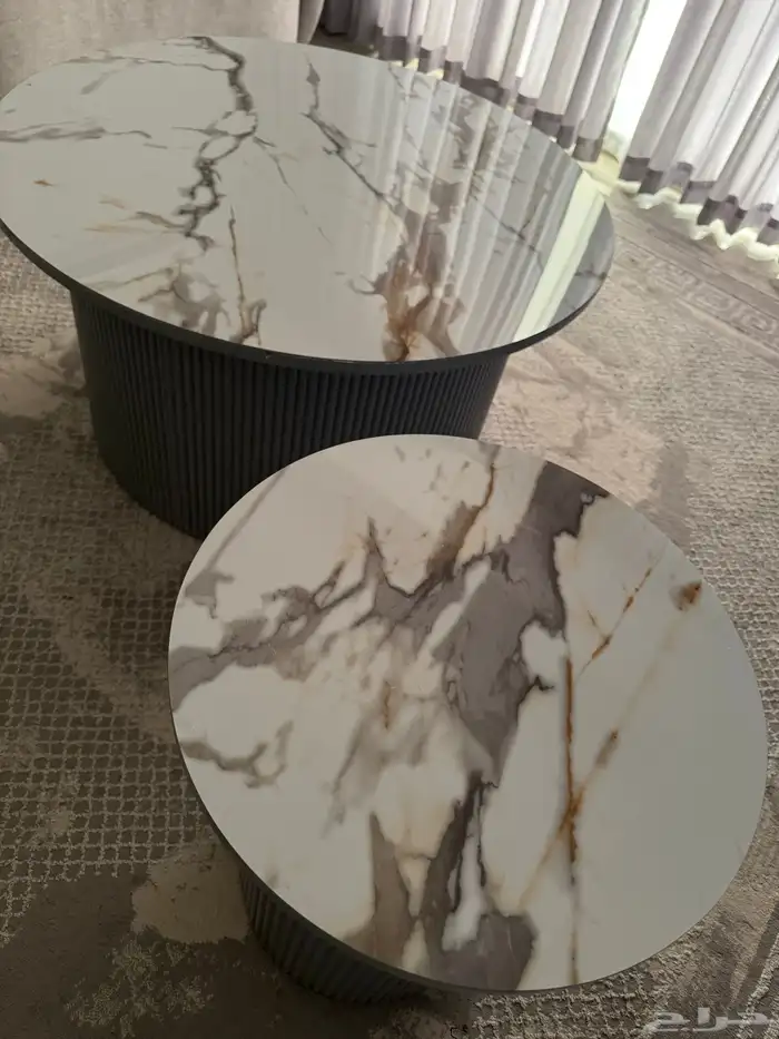 طاوله كبيره مجلس وجانبيه 3