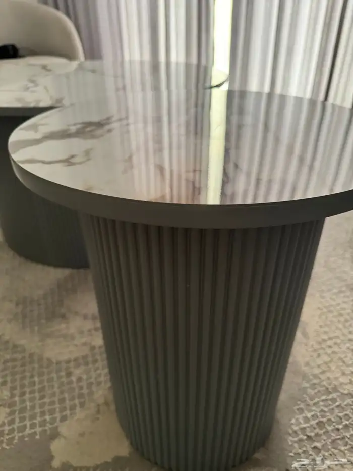 طاوله كبيره مجلس وجانبيه 1