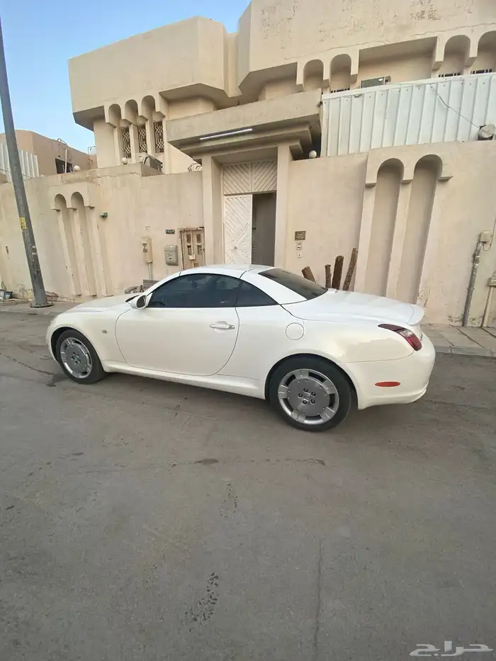 لكزس Sc430 كوبية كشف 2005 لون ابيض داخلية جملي نظيفه 29