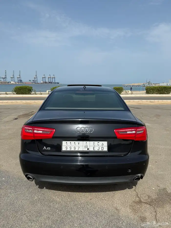 للبيع أودي A6 موديل 2013  مكينة V6 سعة 2.8 لتر 4
