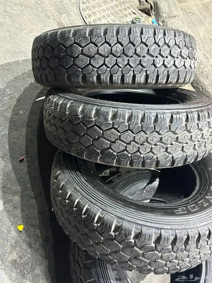 كفرات دنلوب ابو لبنه وكاله مقاس 245 75 17 23