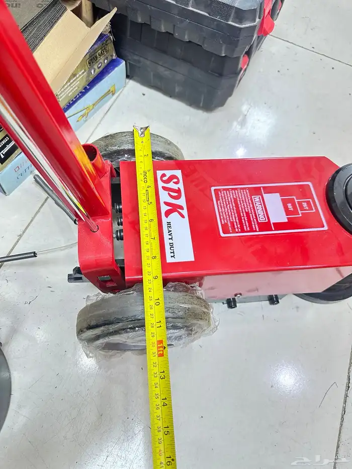 عفريته تمساح بالهواء 50 طن Air Floor Jack 50t 10