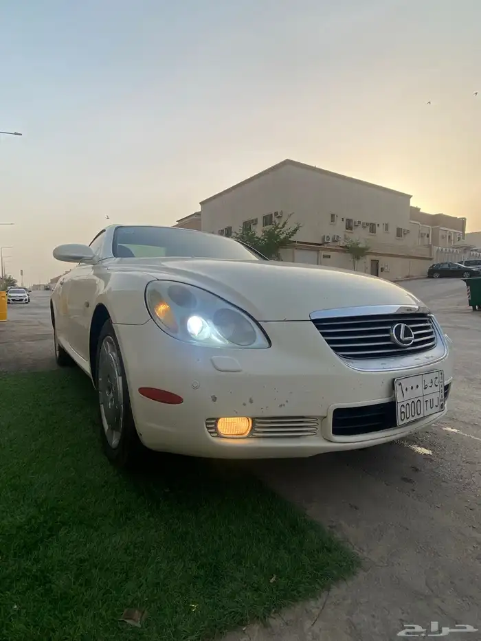 لكزس Sc430 كوبية كشف 2005 لون ابيض داخلية جملي نظيفه 30