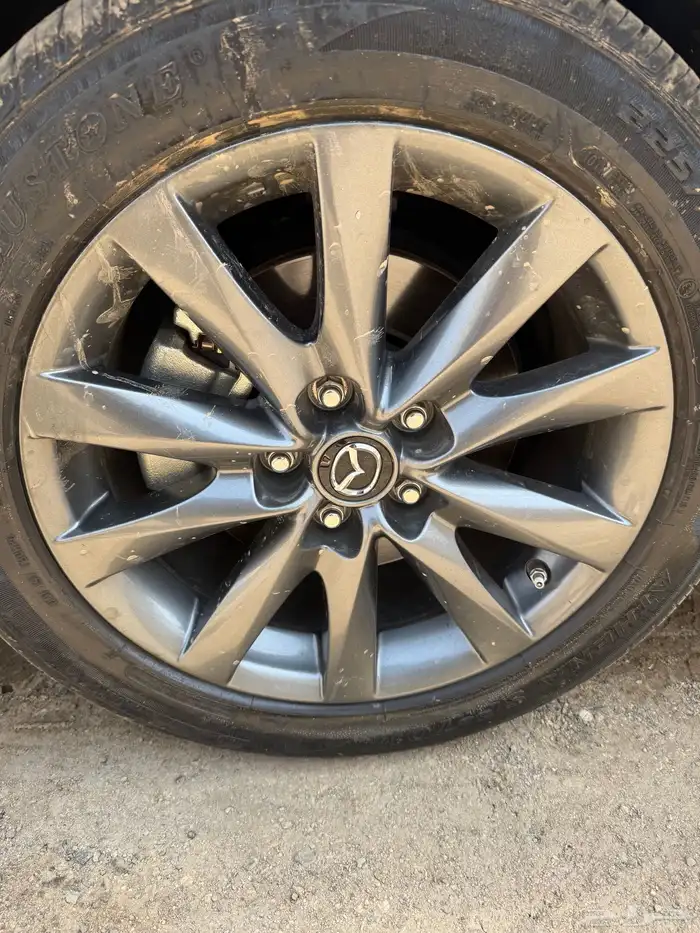 جنوط مازدا 6 ستاندر السيارة جديده والجنوط كلهن جداد 0