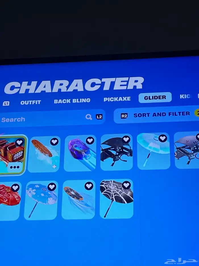 حساب فورت نايت 8