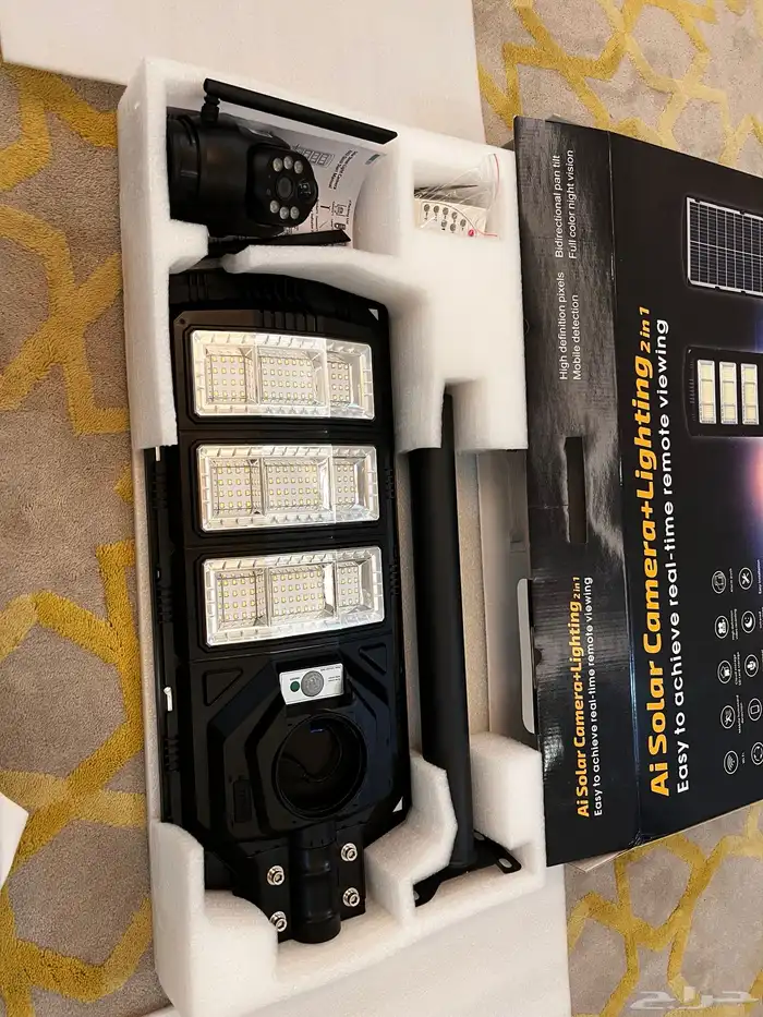 كاميرات 4K بالطاقة الشمسية وشريحة 4G كشاف LED 15