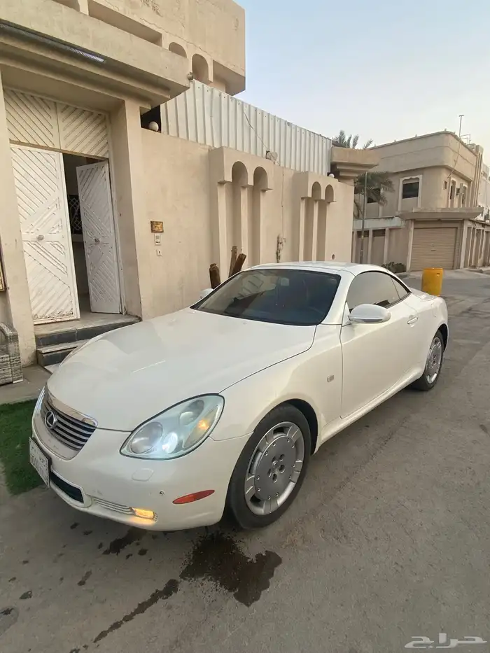 لكزس Sc430 كوبية كشف 2005 لون ابيض داخلية جملي نظيفه 24