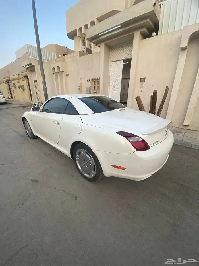 لكزس Sc430 كوبية كشف 2005 لون ابيض داخلية جملي نظيفه 28