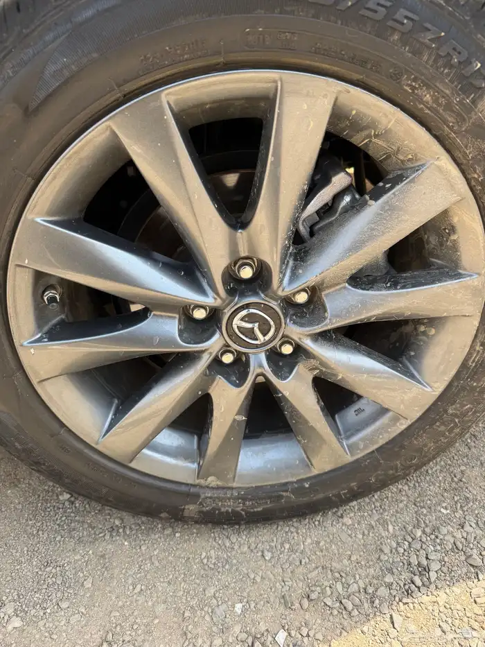 جنوط مازدا 6 ستاندر السيارة جديده والجنوط كلهن جداد 3