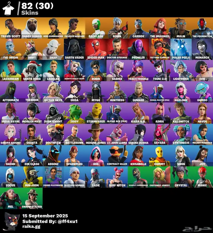 إيبك ترفس سكوت فورت نايت 0