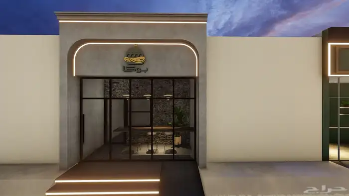 تصميم واجهة معمارية 3d 10