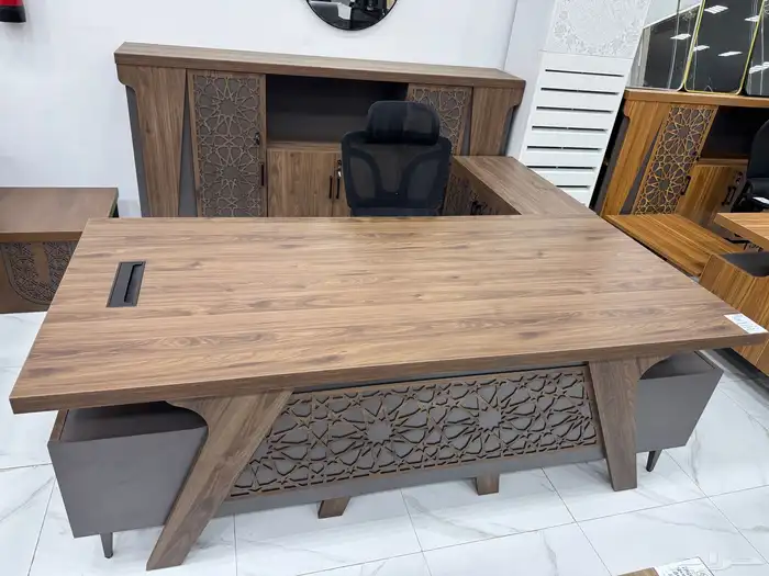 جديد مودرن مكتب طقم فخم مع دولاب سكرتاريه طاولة شاي متوفر 3