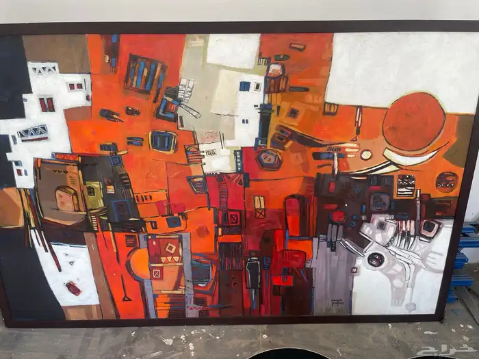 لوحه فنيه للراحل سمير دهام 1