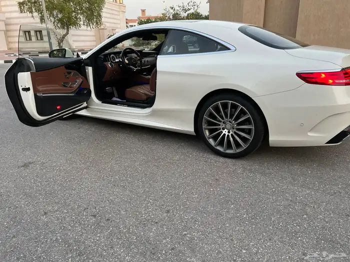 مرسيدس ( S500 ) كوب الموديل 2015 ممشى قليل شبه جديد 11