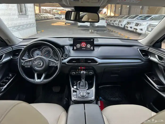 مازدا CX9 2024 نص فل ممشى 78.000 نظيف جدا لدى قمة الاطلال 28