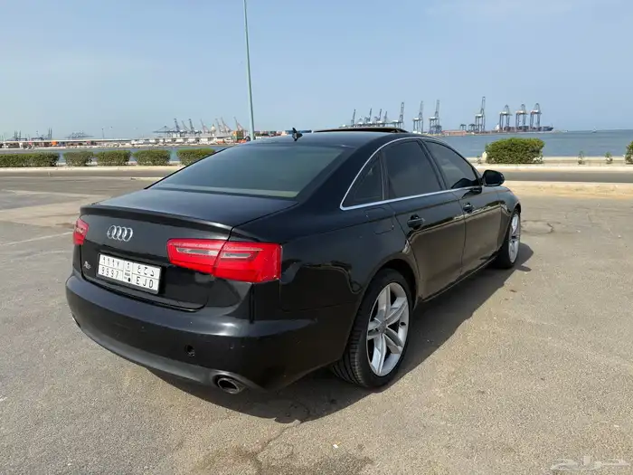 للبيع أودي A6 موديل 2013  مكينة V6 سعة 2.8 لتر 6