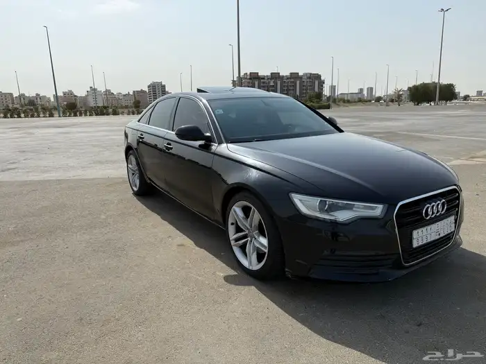 للبيع أودي A6 موديل 2013  مكينة V6 سعة 2.8 لتر 3