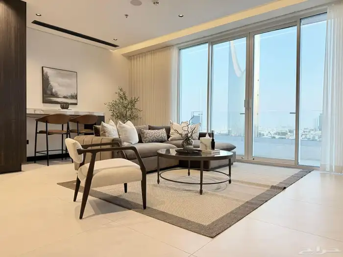 شقة في برج حي الرحمانيه - للإيجار سنوي 11