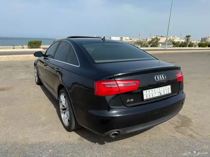 للبيع أودي A6 موديل 2013  مكينة V6 سعة 2.8 لتر 5