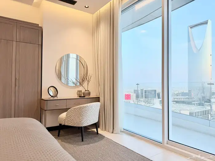 شقة في برج حي الرحمانيه - للإيجار سنوي 2