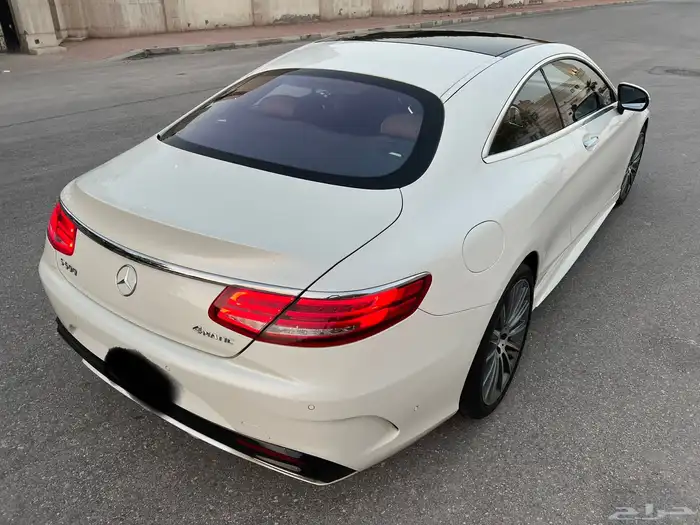 مرسيدس ( S500 ) كوب الموديل 2015 ممشى قليل شبه جديد 1