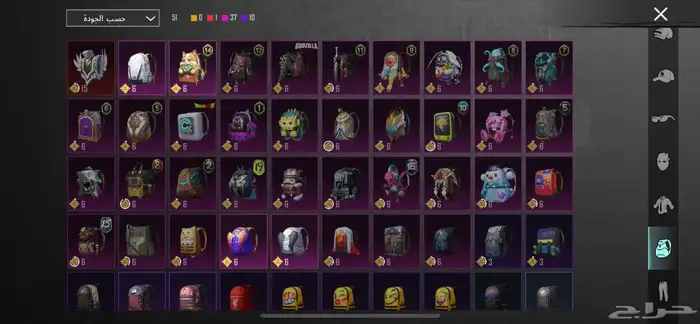 حساب ببجي 12