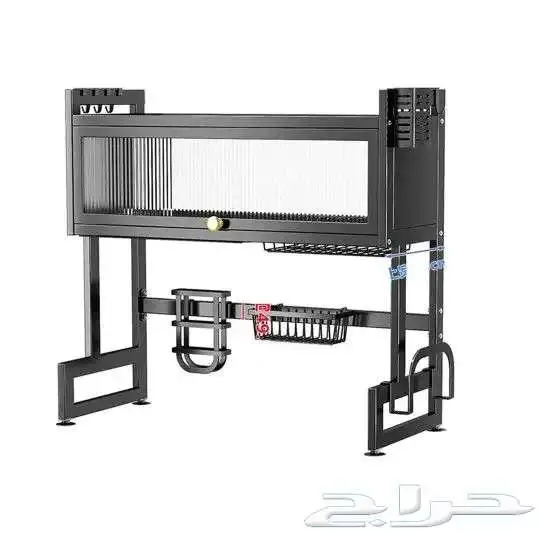 رف تجفيف الصحون فوق المغسلة 85 سم 5