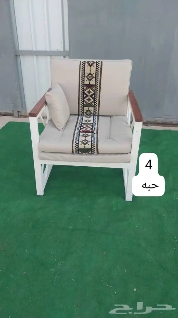 جلسات خارجية - كراسي حديد - كراسي خشب 12