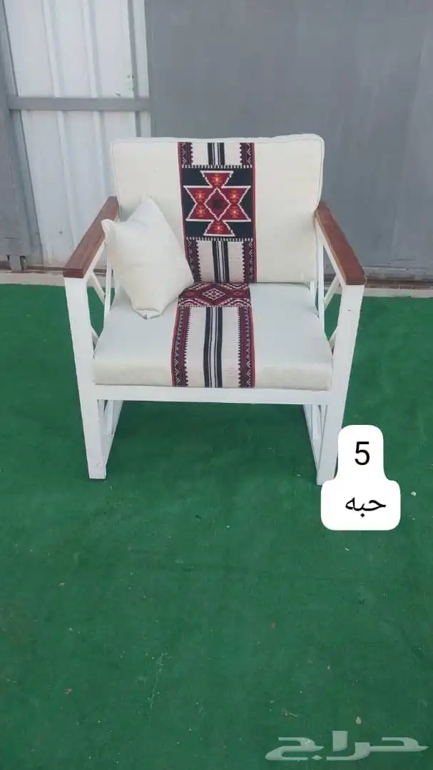 جلسات خارجية - كراسي حديد - كراسي خشب 8