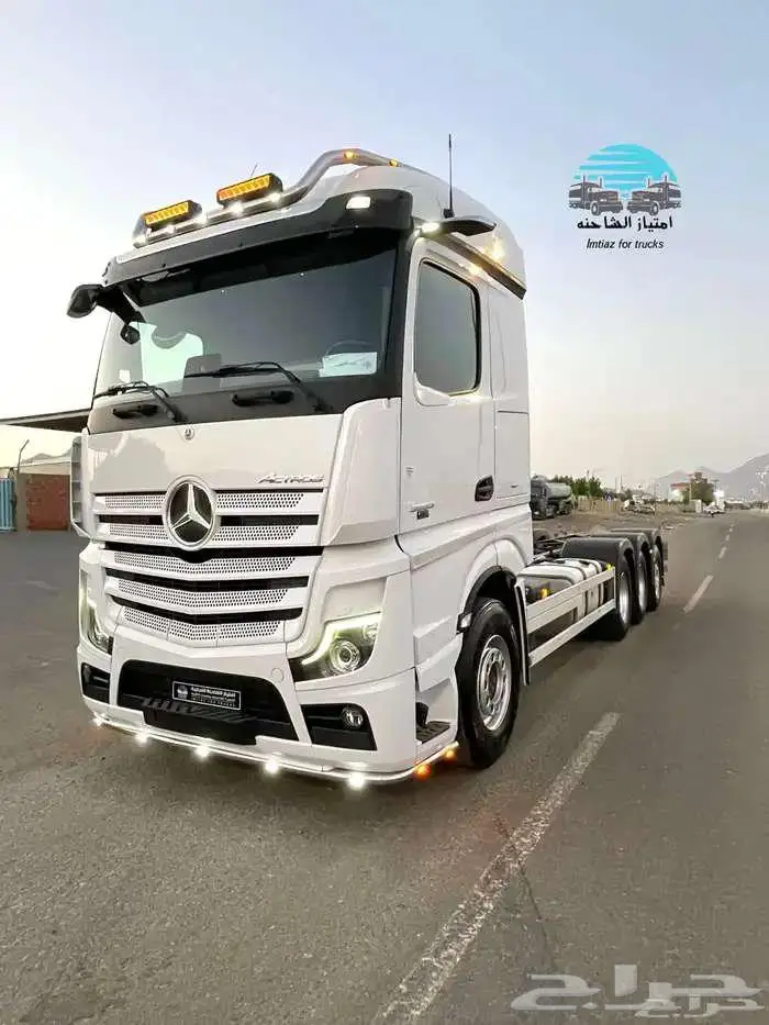 مرسيدس اكتروس MP5 سكس طراز 3553 موديل 2021 بطاقة جمركية 0